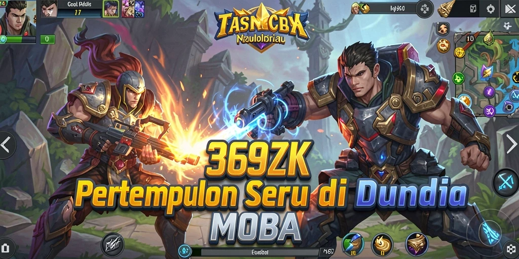 Tampilan seru gameplay MOBA di 369ZK dengan action yang mendebarkan.