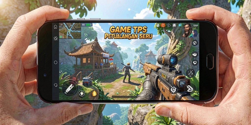 Tangkapan layar menunjukkan aksi mengesankan dalam game TPS 789RP.