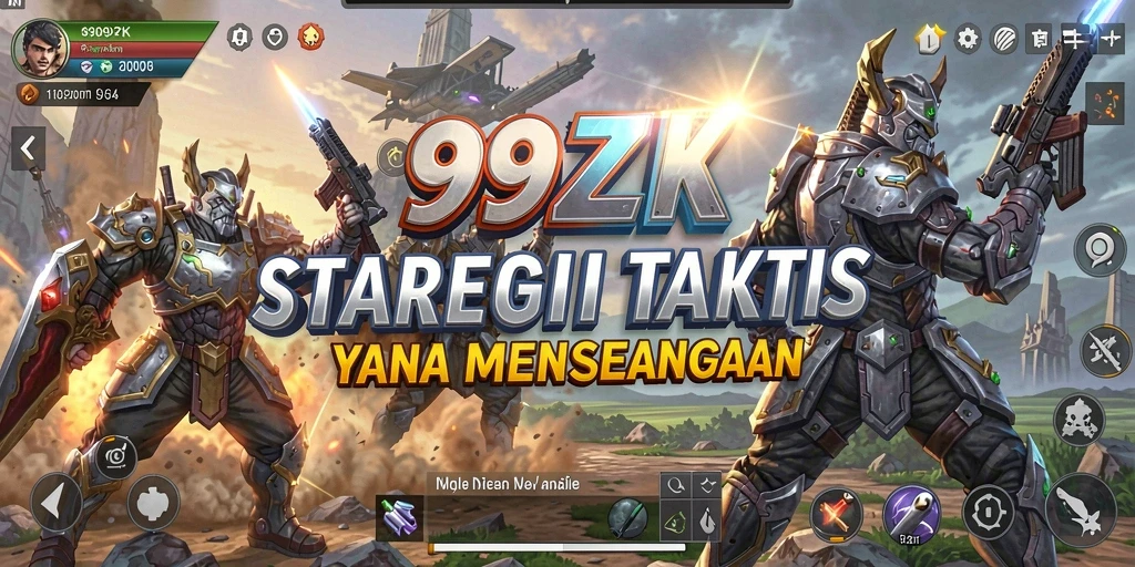 Tampilan gameplay menakjubkan dari 999ZK yang penuh taktik.