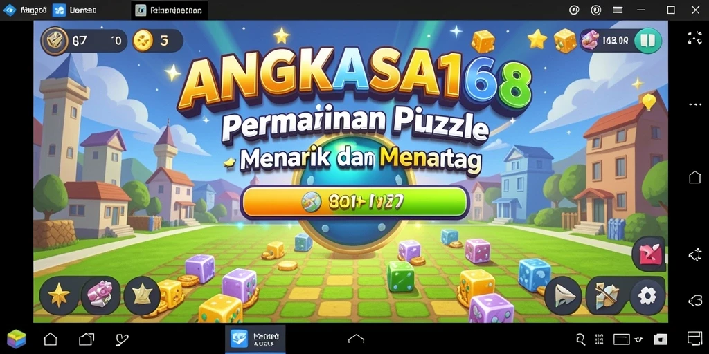 Tampilan gameplay menantang dari ANGKASA168 dengan teka-teki yang menarik.