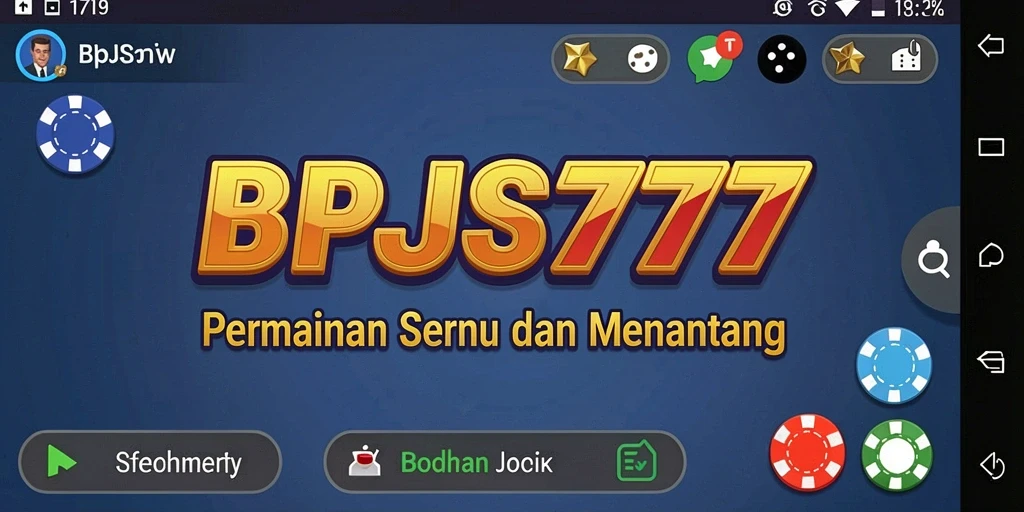 Gameplay seru dalam BPJS777 dengan grafis menarik dan tantangan yang mendebarkan.
