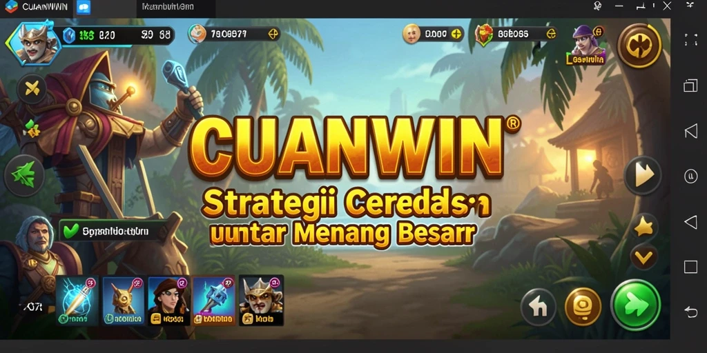 Tampilan gameplay menarik dari CUANWIN yang penuh strategi.