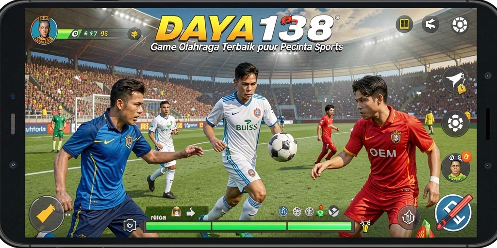 Tampilan gameplay menarik dari game DAYA138 yang menyajikan berbagai jenis olahraga.