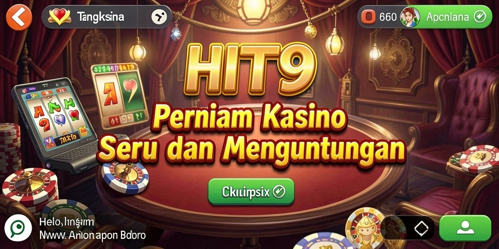 Tangkapan layar menampilkan gameplay seru dari HIT9 Kasino.