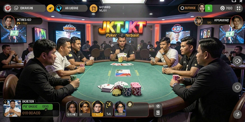 Tampilan gameplay JKTJKT yang seru dan menantang.