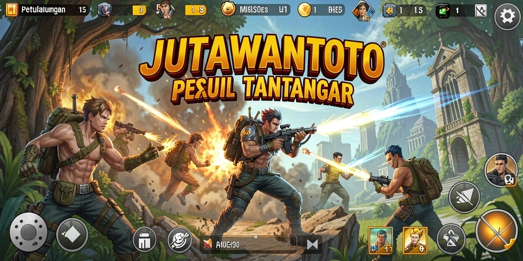Tampilan memukau dari aksi seru dalam JUTAWANTOTO.