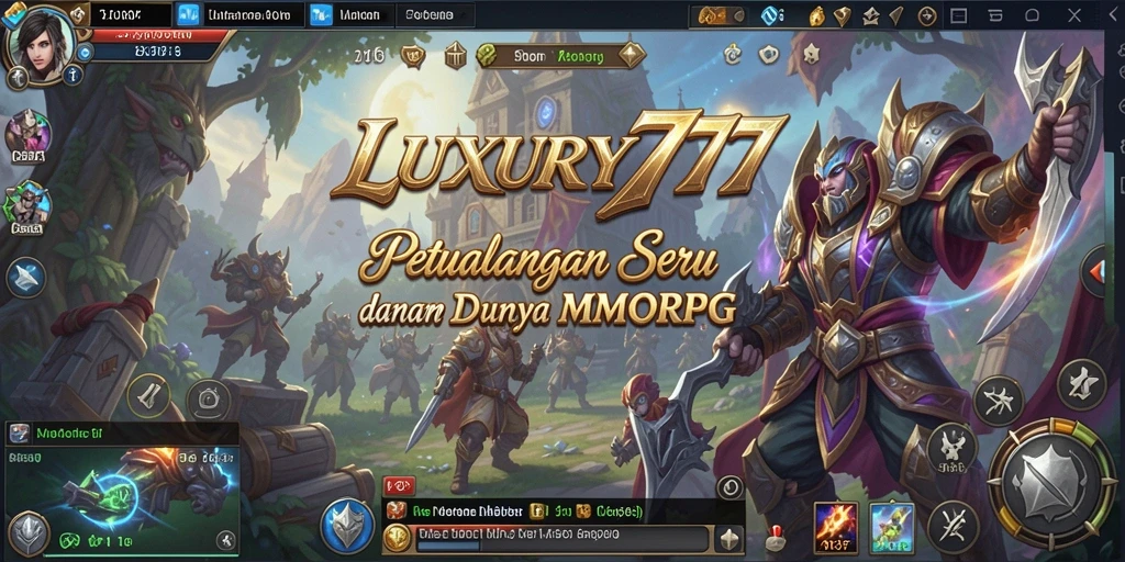 Gameplay seru di dunia fantasi LUXURY777 yang menawan.
