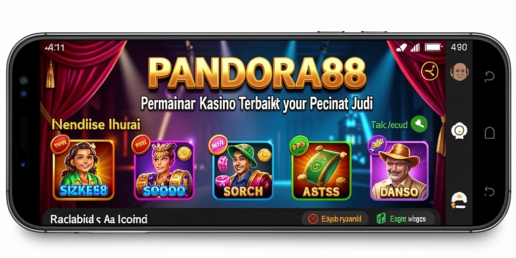 Tampilan gameplay menarik dari PANDORA88 dengan banyak pilihan permainan Kasino.