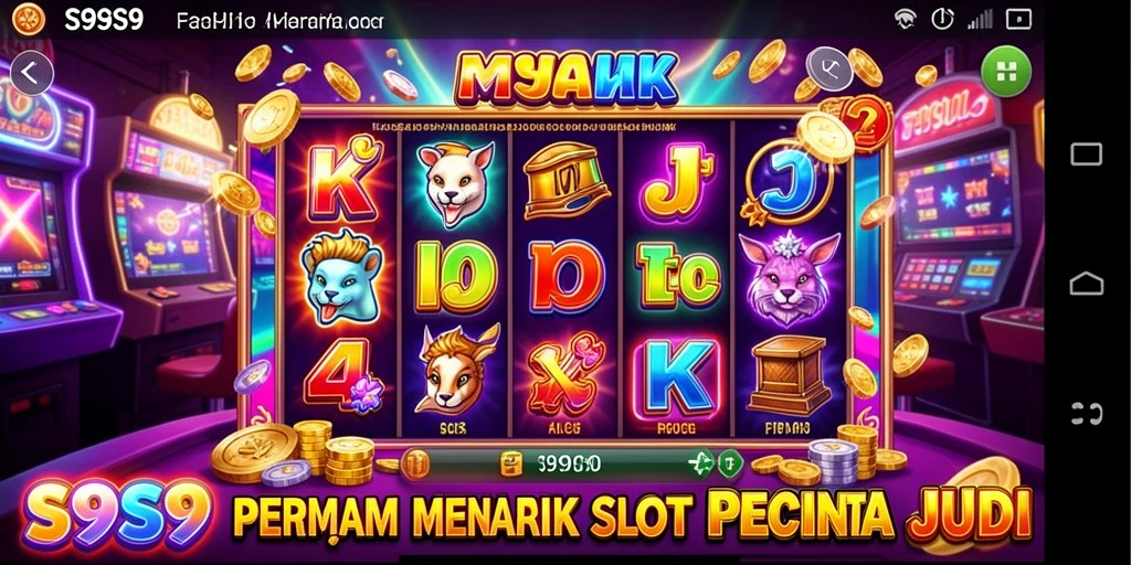 Screenshot S9S9 menunjukkan gameplay slot yang mengasyikkan dan beragam tema.