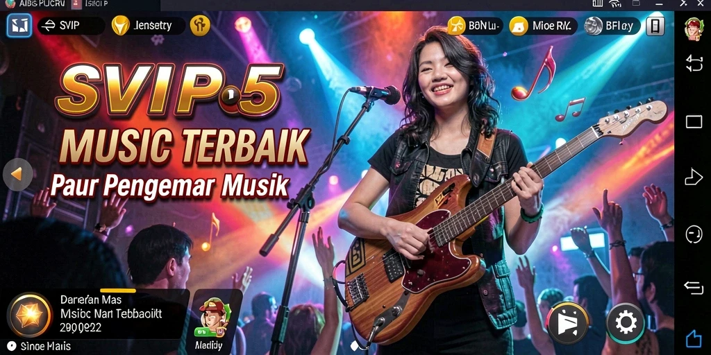Tampilan gameplay SVIP5 yang seru dan penuh warna.