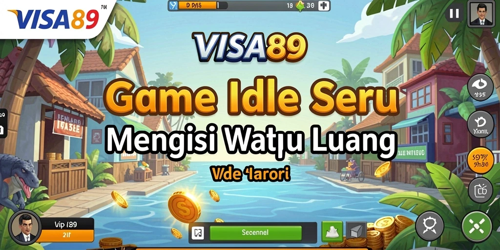 Tampilan gameplay <strong>VISA89</strong> yang menawan dengan elemen Idle yang menarik.
