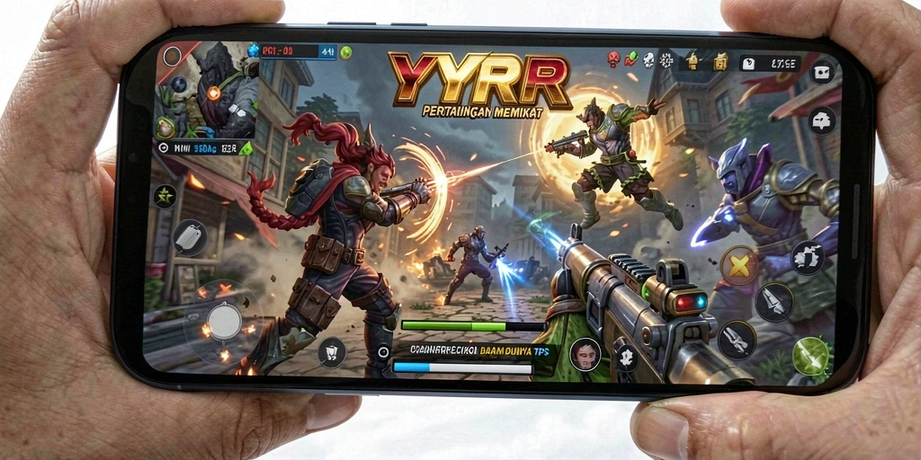 Gameplay seru dan mendebarkan di dalam <strong>YYRR</strong> dengan aksi TPS yang mengasyikkan.